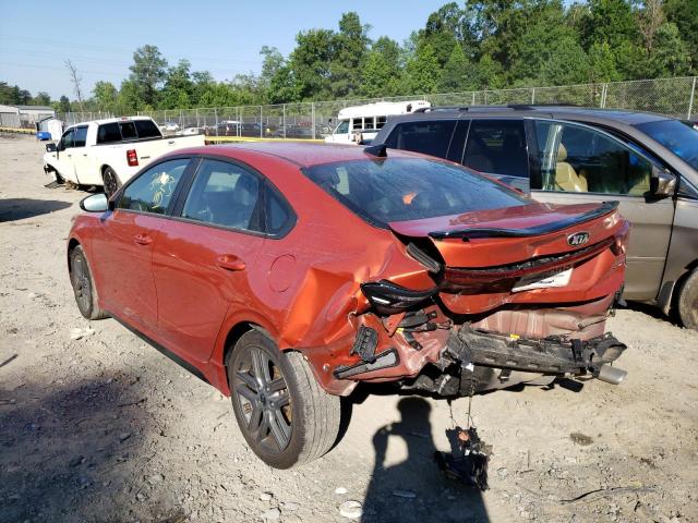 3KPF34ADXME413311 - 2021 KIA FORTE GT LINE  photo 3