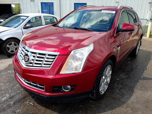 3GYFNDE32DS645490 - 2013 CADILLAC SRX PERFOR 红色 照片 2
