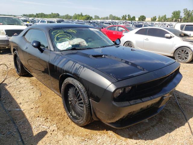 2C3CDYAG7EH184419 - 2014 DODGE CHALLENGER BLACK photo 1