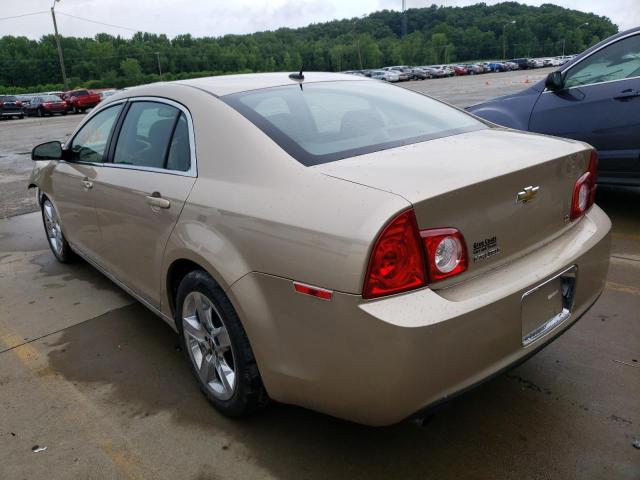 1G1ZH57B984187708 - 2008 CHEVROLET MALIBU 1LT ოქროსფერი ფოტო 3