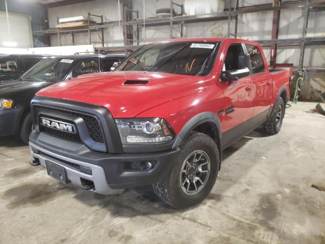 1C6RR7YT6GS210869 - 2016 RAM 1500 REBEL წითელი ფოტო 2