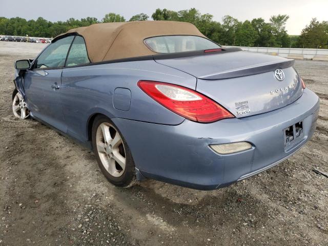 4T1FA38P07U130627 - 2007 TOYOTA SOLARA TURQUOISE photo 3