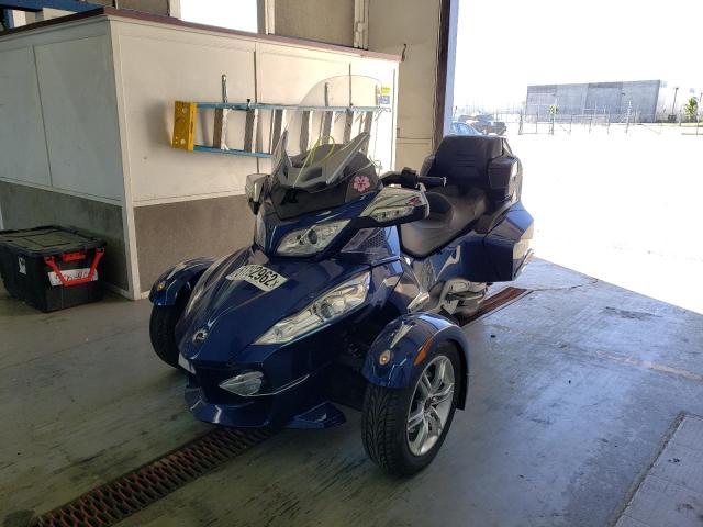 2BXJBKC18BV001296 - 2011 CAN-AM SPYDER ROA BLUE photo 2