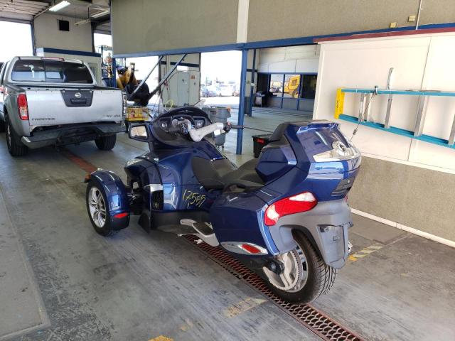 2BXJBKC18BV001296 - 2011 CAN-AM SPYDER ROA BLUE photo 3