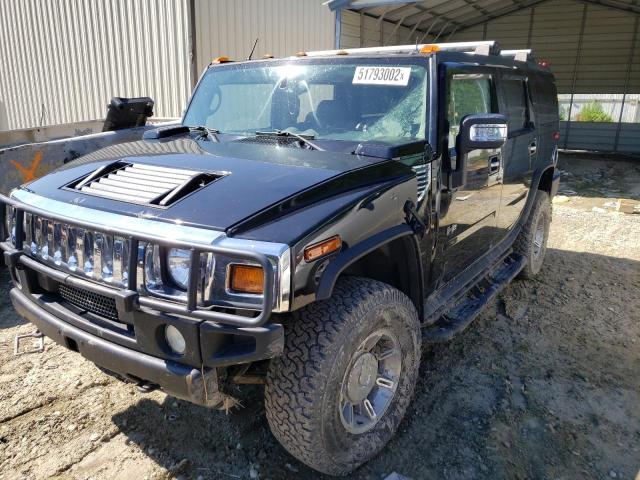 5GRGN23U63H127849 - 2003 HUMMER H2 BLACK photo 2