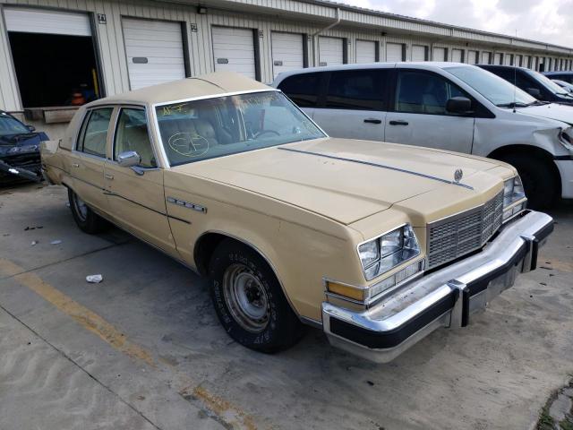 4X69K7E145038 - 1977 BUICK ELECTRA CREAM photo 1