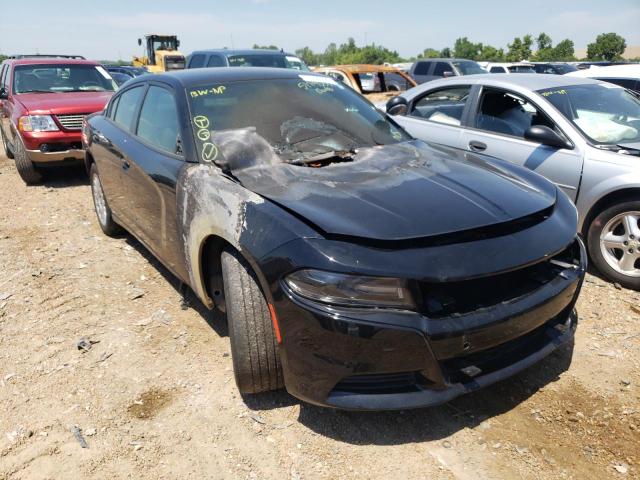 2C3CDXKT1KH622594 - 2019 DODGE CHARGER PO BLACK photo 1