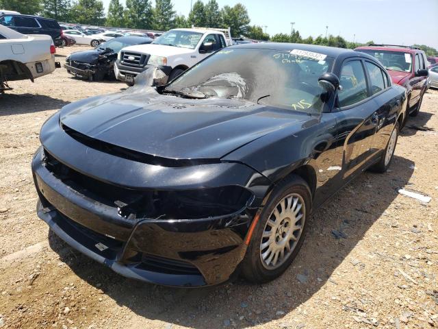 2C3CDXKT1KH622594 - 2019 DODGE CHARGER PO BLACK photo 2