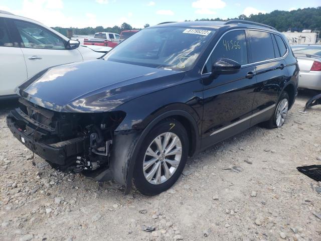 3VV3B7AX5JM056625 - 2018 VOLKSWAGEN TIGUAN SE BLACK photo 2