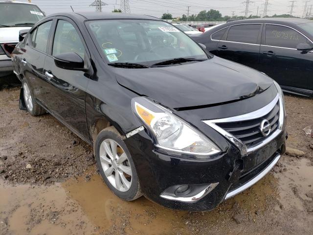 3N1CN7AP5GL861922 - 2016 NISSAN VERSA S BLACK photo 1