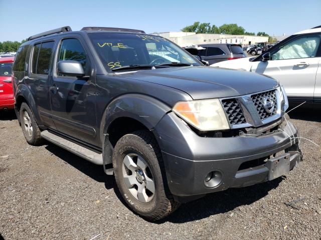 5N1AR18W95C737885 - 2005 NISSAN PATHFINDER GRAY photo 1