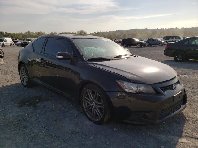 JTKJF5C70C3041152 - 2012 TOYOTA SCION TC BLACK photo 1