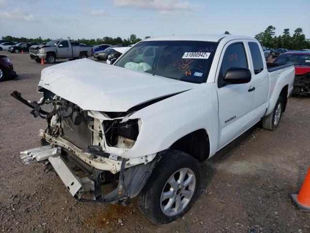 5TETX22N28Z542208 - 2008 TOYOTA TACOMA ACC WHITE photo 2