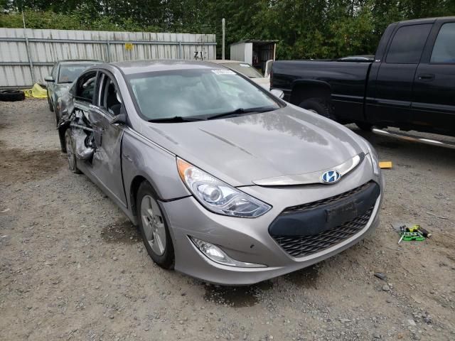 KMHEC4A43CA030478 - 2012 HYUNDAI SONATA HYB GRAY photo 1