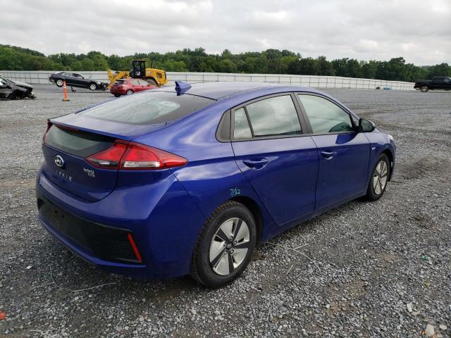 KMHC65LC6KU175357 - 2019 HYUNDAI IONIQ BLUE BLUE photo 4