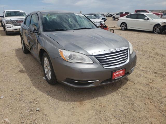 1C3CCBBB9DN763629 - 2013 CHRYSLER 200 GRAY photo 1