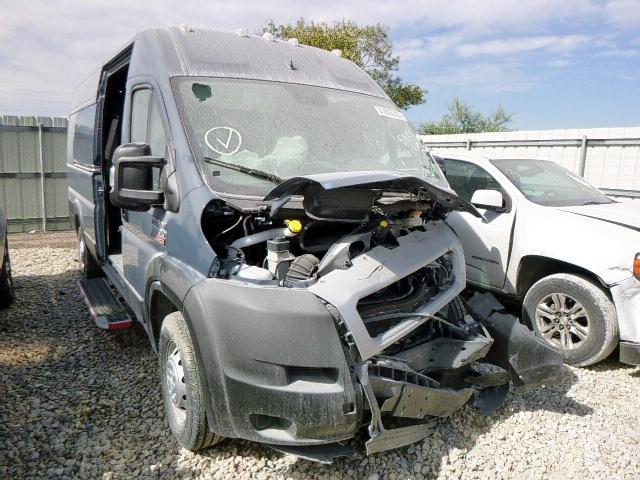 3C6MRVJG3ME582146 - 2021 RAM PROMASTER BLUE photo 1