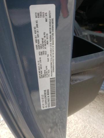 3C6MRVJG3ME582146 - 2021 RAM PROMASTER BLUE photo 10