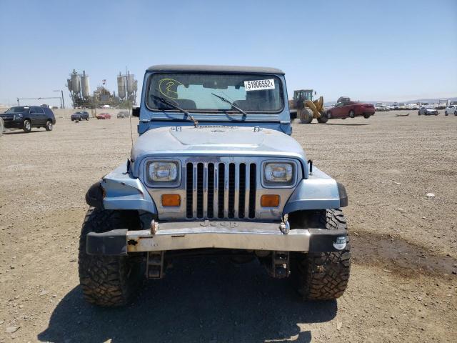 2BCCZ814XJB509419 - 1988 JEEP WRANGLER L BLUE photo 9