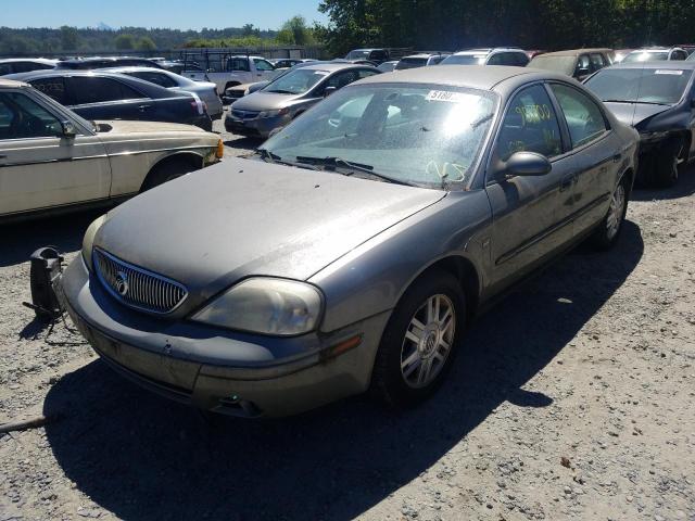 1MEHM55S54G614259 - 2004 MERCURY SABLE LS P GRAY photo 2