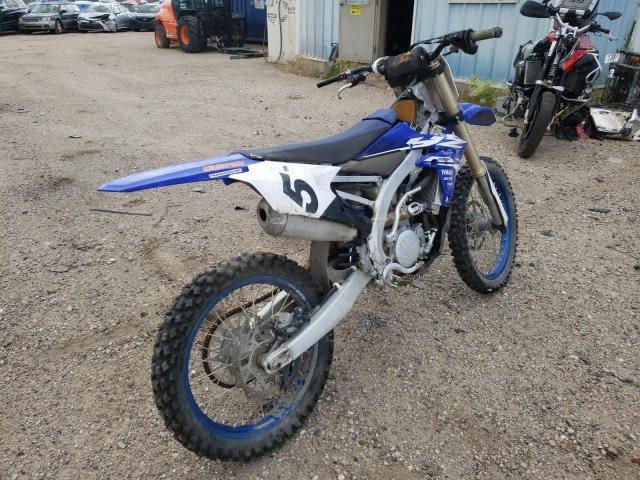 JYACG39C3JA010875 - 2018 YAMAHA YZ250 F BLUE photo 4