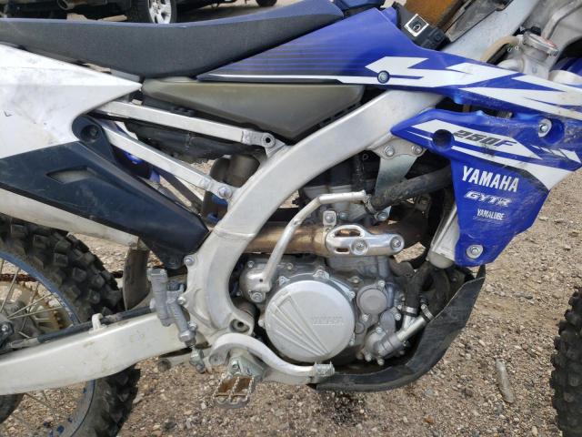 JYACG39C3JA010875 - 2018 YAMAHA YZ250 F BLUE photo 7