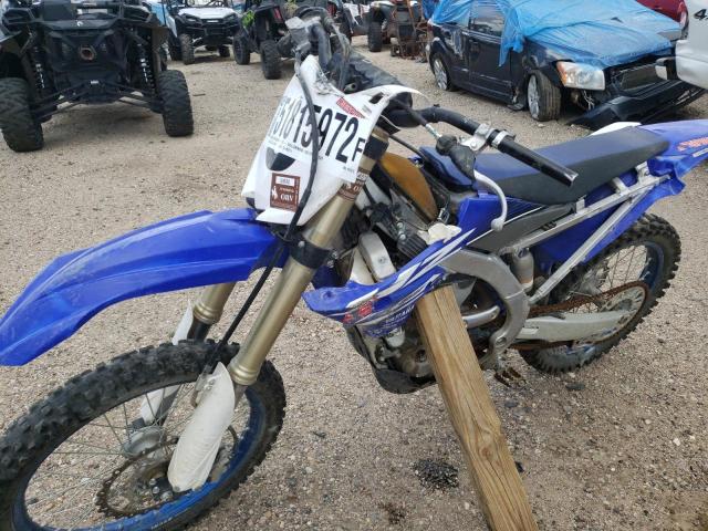 JYACG39C3JA010875 - 2018 YAMAHA YZ250 F BLUE photo 9