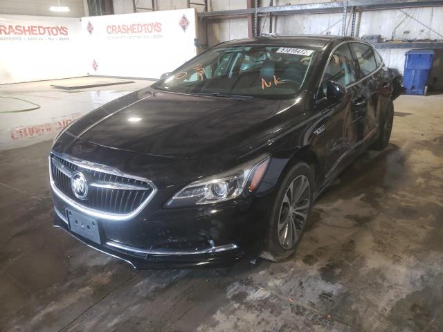 1G4ZP5SS1HU211657 - 2017 BUICK LACROSSE E BLACK photo 2