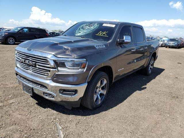 1C6SRFJT8KN766579 - 2019 RAM 1500 LARAM CHARCOAL photo 2