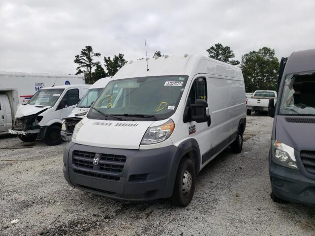 3C6TRVDG8HE553156 - 2017 RAM PROMASTER WHITE photo 2