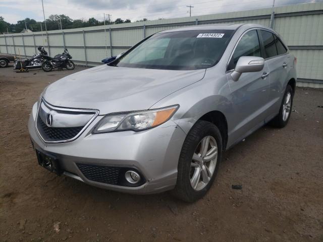 5J8TB4H51EL012566 - 2014 ACURA RDX TECHNO SILVER photo 2