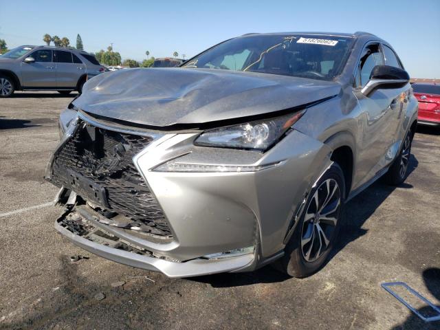 JTJYARBZ5H2077234 - 2017 LEXUS NX 200T BA GRAY photo 2