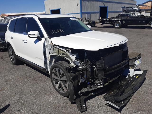 5XYP64HC1LG032277 - 2020 KIA TELLURIDE WHITE photo 1