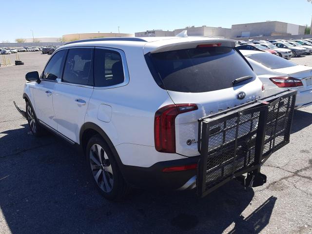 5XYP64HC1LG032277 - 2020 KIA TELLURIDE WHITE photo 3