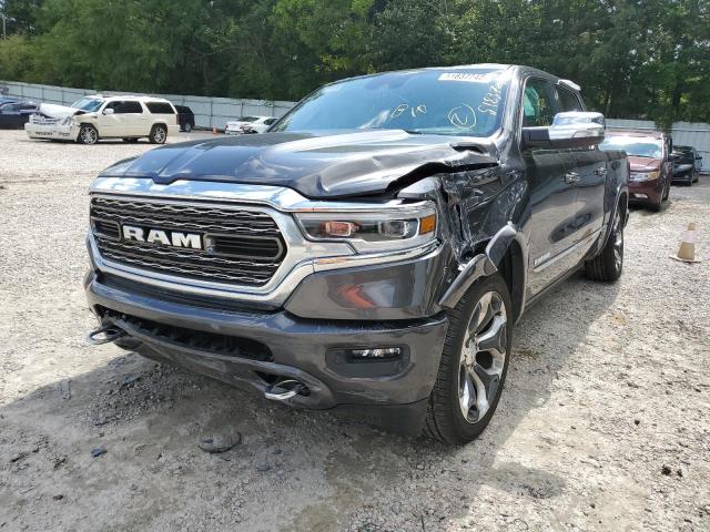 1C6SRFHMXMN794000 - 2021 RAM 1500 LIMIT CHARCOAL photo 2