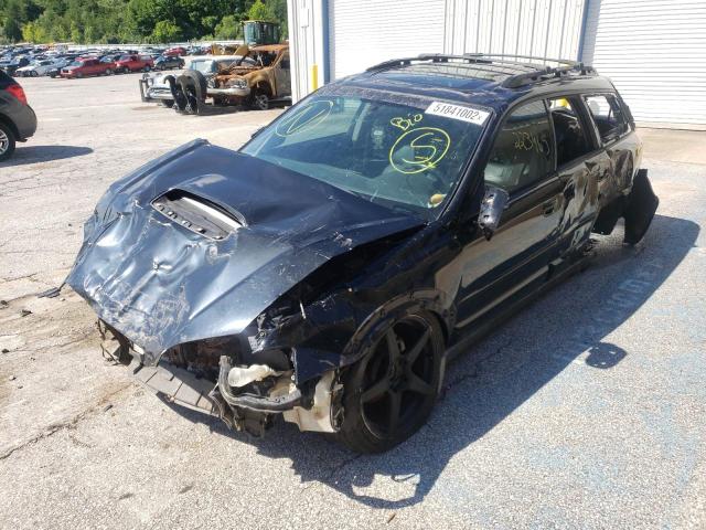 4S4BP67C556390293 - 2005 SUBARU LEGACY OUT BLACK photo 2