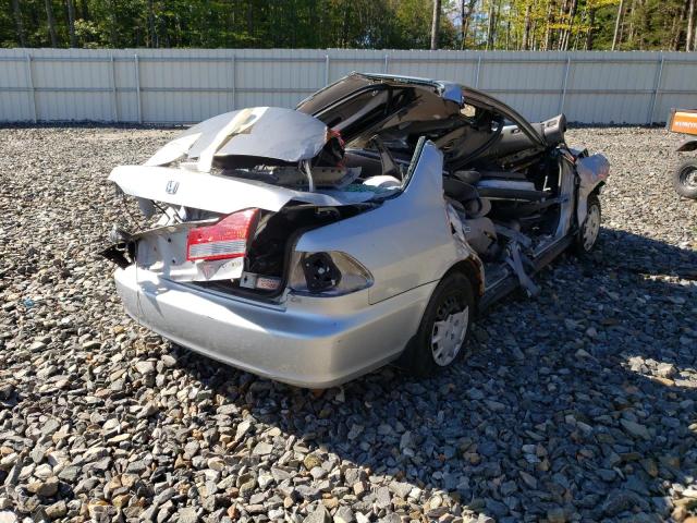 1HGCG66532A062618 - 2002 HONDA ACCORD LX SILVER photo 4