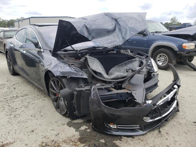 5YJSA1E47GF128433 - 2016 TESLA MODEL S Boz foto 1