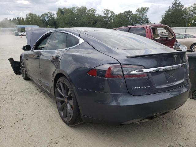 5YJSA1E47GF128433 - 2016 TESLA MODEL S Boz foto 3