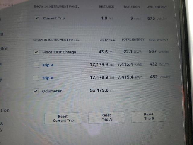 5YJSA1E47GF128433 - 2016 TESLA MODEL S Boz foto 8