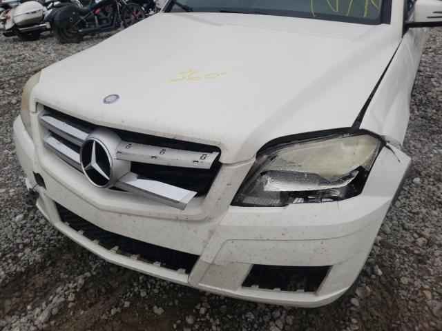 WDCGG8HB7AF484997 - 2010 MERCEDES-BENZ GLK 350 4M WHITE photo 9