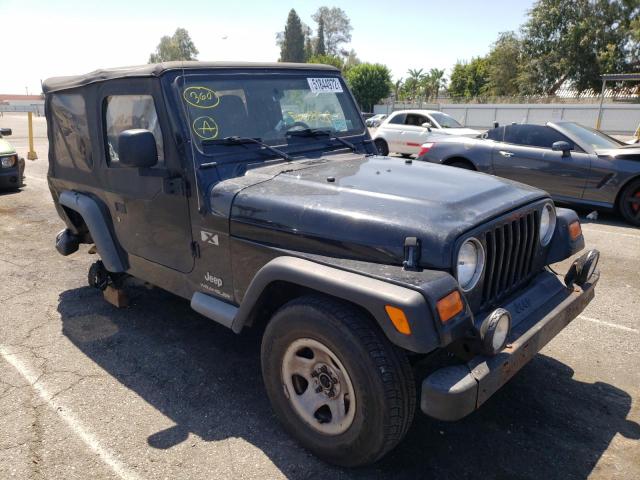 1J4FA39S73P326655 - 2003 JEEP WRANGLER C BLACK photo 1