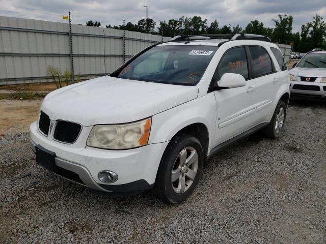 2CKDL63F166109118 - 2006 PONTIAC TORRENT WHITE photo 2