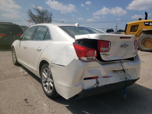 1G11D5SR8DF212562 - 2013 CHEVROLET MALIBU 1LT WHITE photo 3