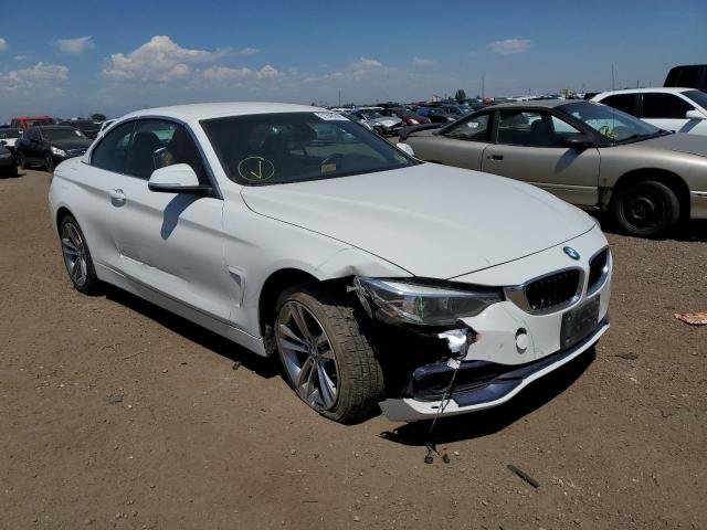 WBA4Z3C50JEC48219 - 2018 BMW 430XI WHITE photo 1