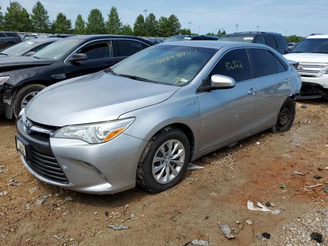 4T1BD1FK6GU184368 - 2016 TOYOTA CAMRY HYBR SILVER photo 2