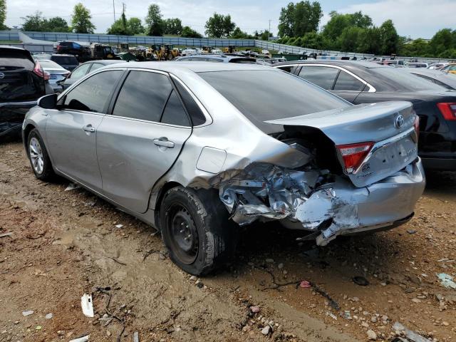 4T1BD1FK6GU184368 - 2016 TOYOTA CAMRY HYBR SILVER photo 3