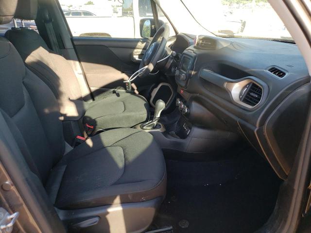 ZACCJAAT4GPD04476 - 2016 JEEP RENEGADE S GRAY photo 5