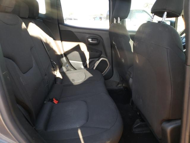ZACCJAAT4GPD04476 - 2016 JEEP RENEGADE S GRAY photo 6