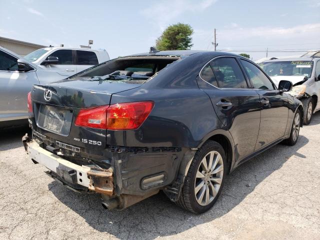 JTHCK262985022538 - 2008 LEXUS IS 250 BLACK photo 4